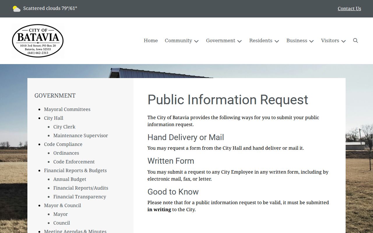 Batavia public record route distinguished from Jefferson County sex offender registry reporting